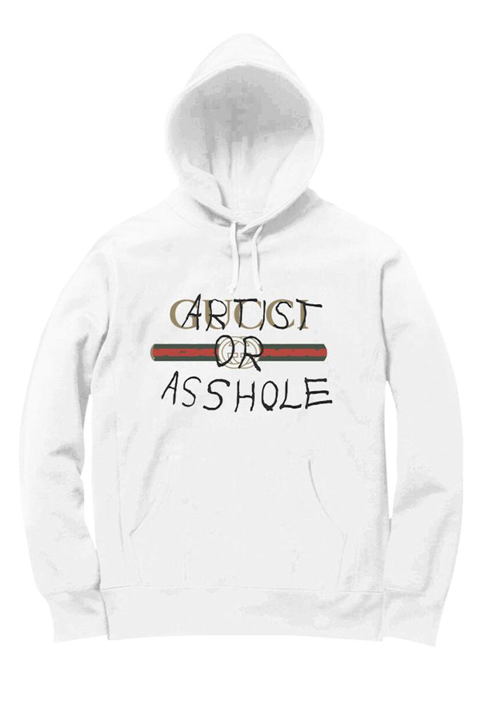 Bleached Goods Artist Hoodie available in Black White and Red