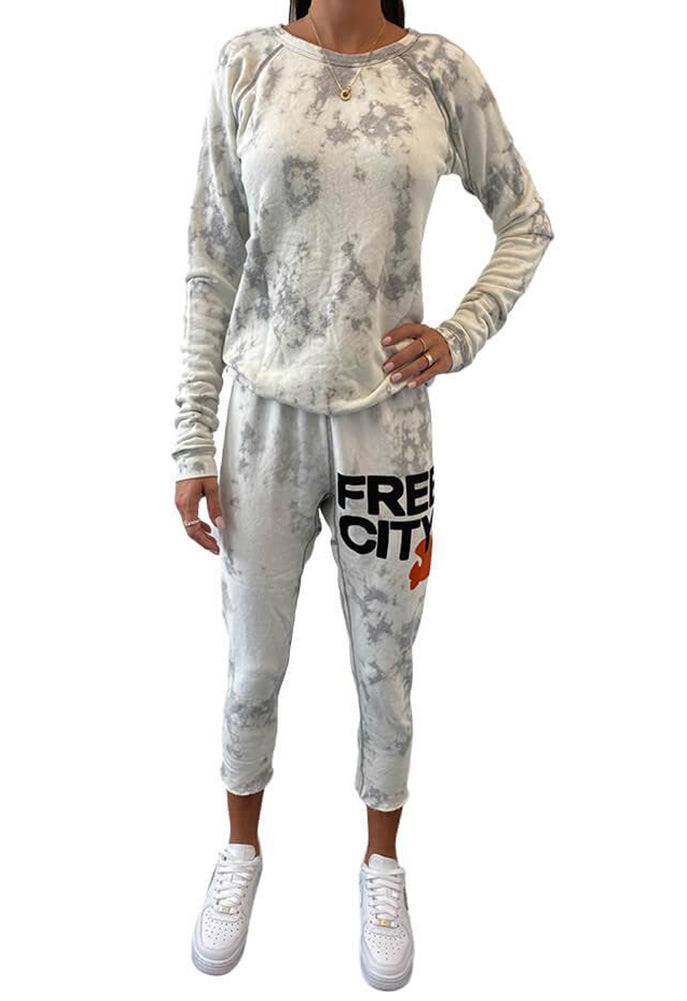 Free city tie online dye sweatpants