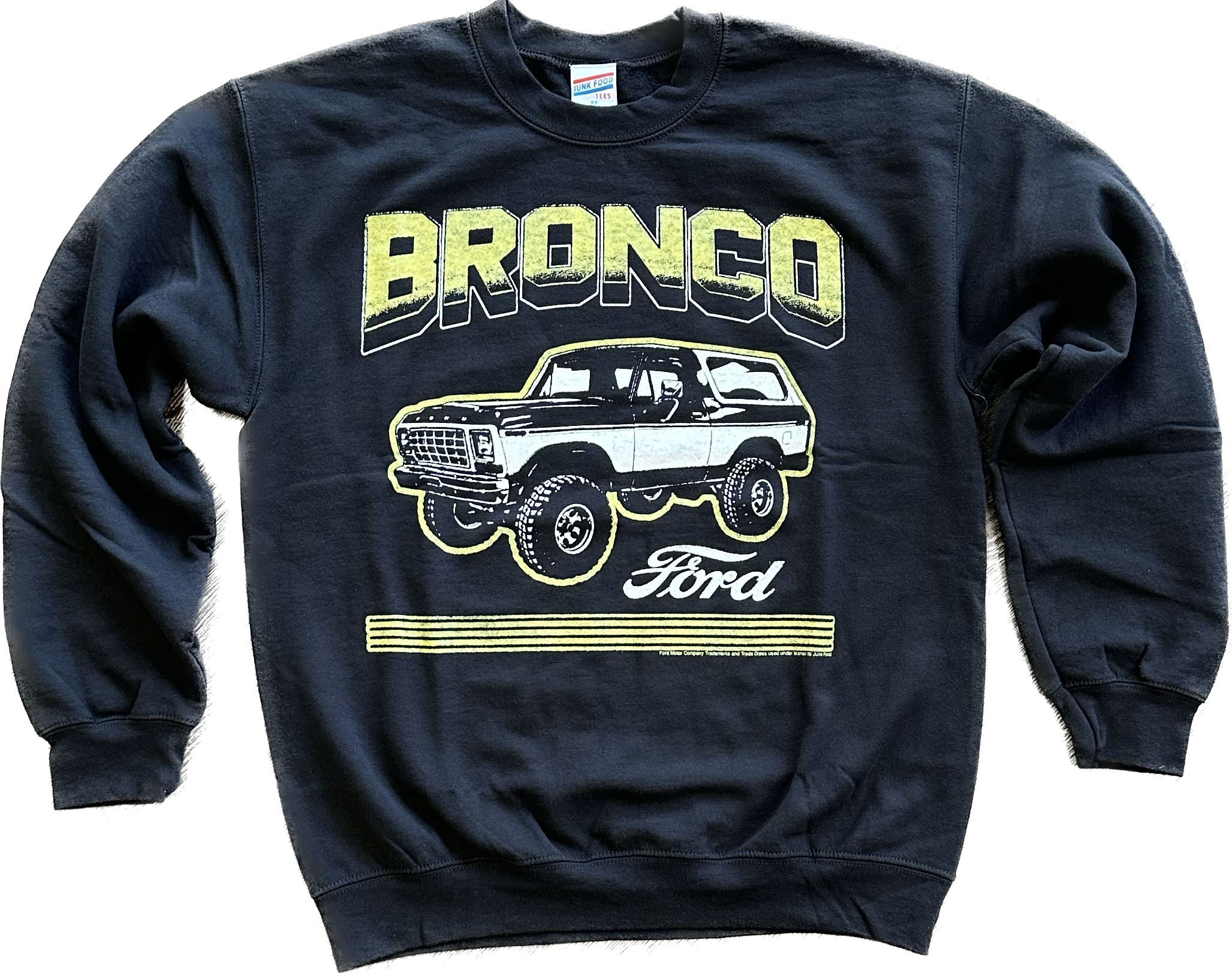 : Ford Bronco Long-Sleeve Full Zip-Up Hoodie, Relaxed Fit :  Clothing, Shoes & Jewelry