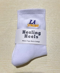 Healing Heals x SINGER22 Unisex LA Strong Socks preorder ships around January 30