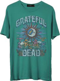 Junk Food Grateful Dead Dancing Bears Hoodie Black / S