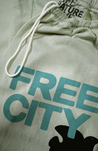 FREE CITY UNISEX LARGE SWEATPANT - BONES