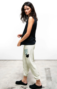 FREE CITY UNISEX LARGE SWEATPANT - BONES