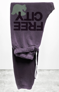 FREE CITY SUPERFLUFF LUX OG sweatpant - PLUMSHROOMS