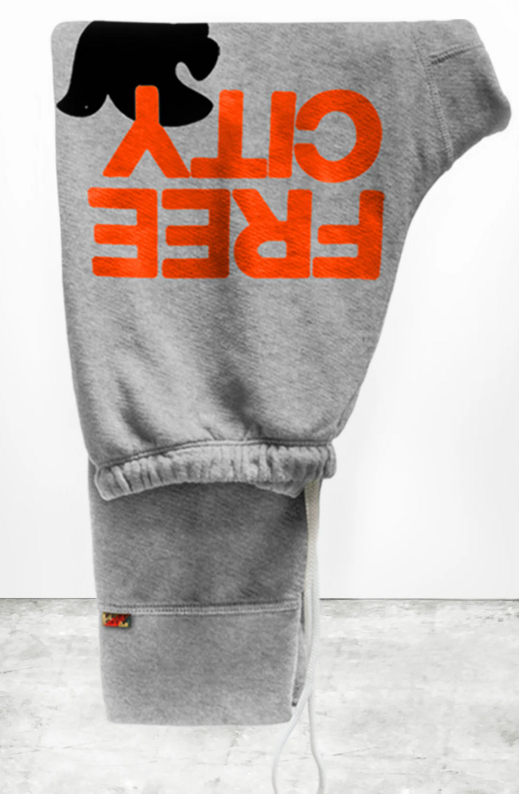 FREE CITY LARGE 3/4 sweats - HEATHER ELECTRIC