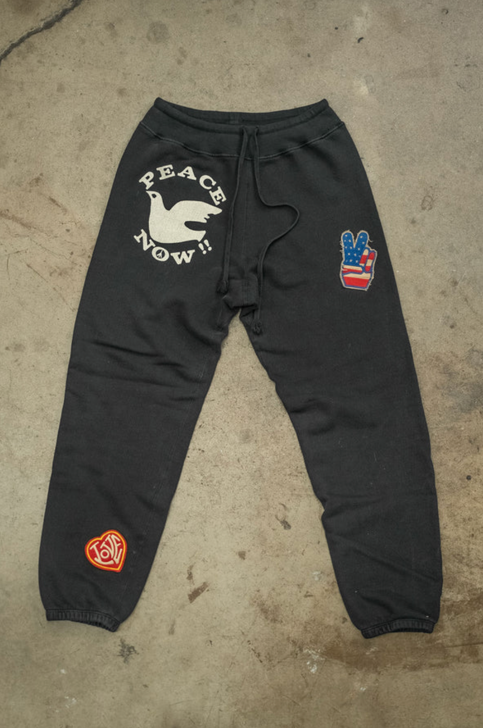 MADE WORN PEACE NOW WOMEN'S SWEATPANTS