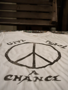 MADE WORN JOHN LENNON GIVE PEACE A CHANCE