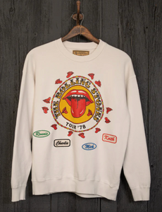 ROLLING STONES '78 TOUR CLASSIC CREW SWEATSHIRT