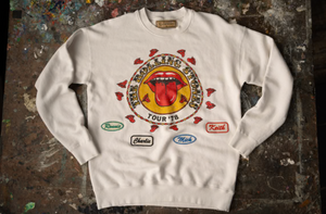 ROLLING STONES '78 TOUR CLASSIC CREW SWEATSHIRT