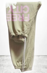 FREE CITY SUPERFLUFF LUX OG sweatpant - CHAMOIS