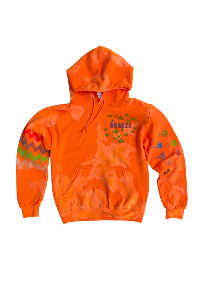 Designer outlet orange hoodie