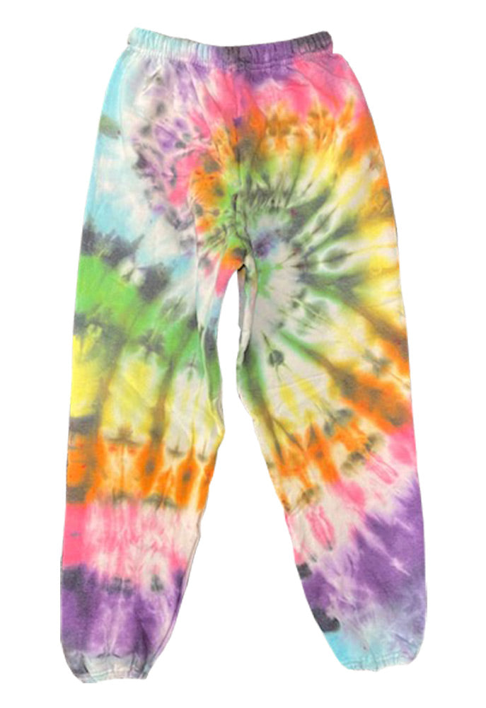 Rainbow tie dye sweatpants new arrivals